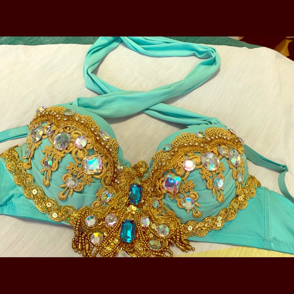 Princess Jasmine Halloween costume top bra 34DD